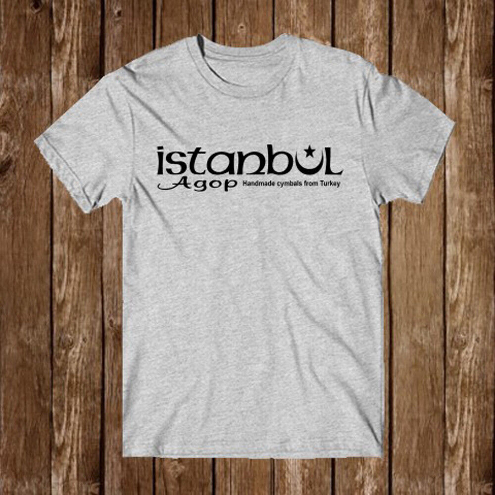 Istanbul Agop - Áo Thun Nam Màu Xám Nổi Bật