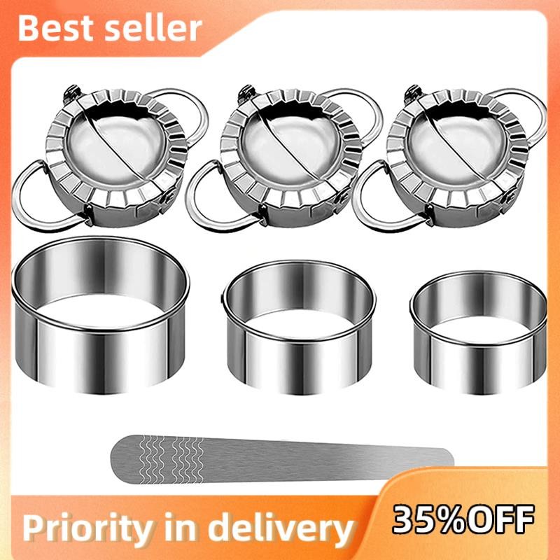 Máy cắt bánh quy Ravioli Máy làm bánh bao bằng thép không gỉ Bánh bao Ravioli Shaper Bộ để làm Ravio