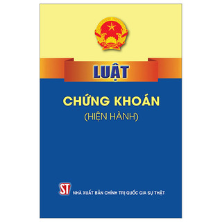 Sách Luật Chứng Khoán (Hiện Hành)