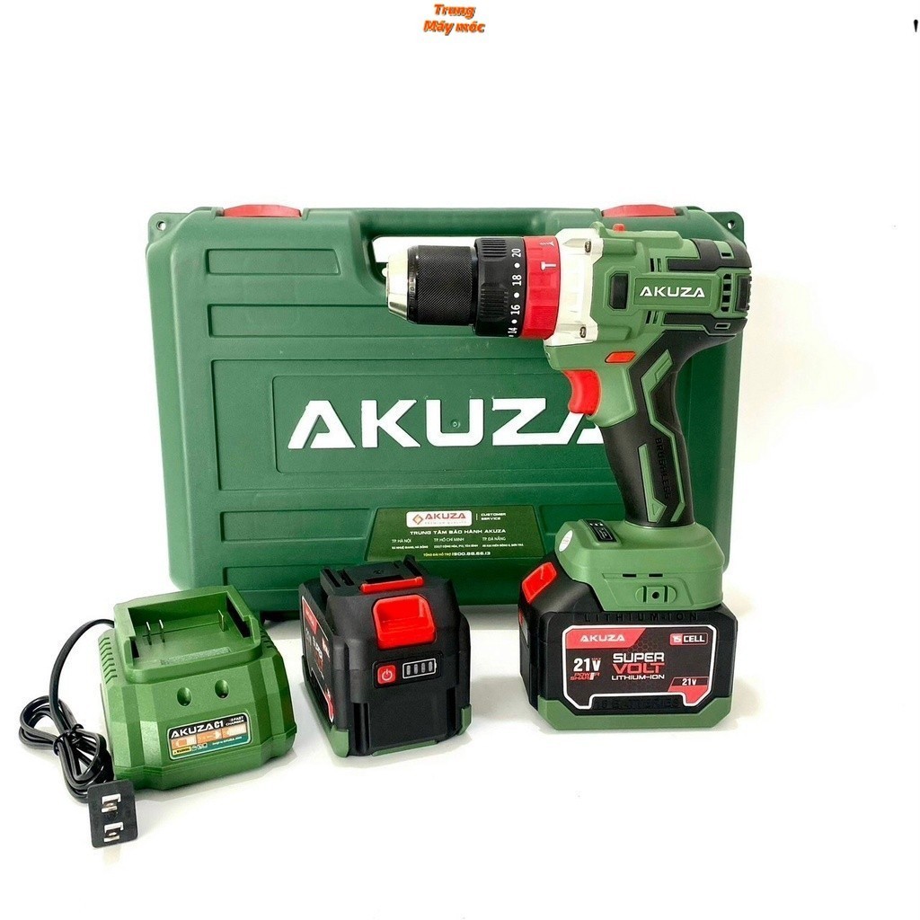 Máy Khoan Pin Akuza 21V AK K1 Pro . Shop Trung máy móc