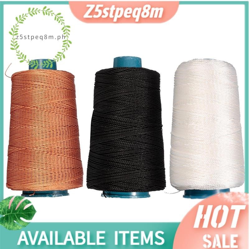 【 Z5stpeq8m 】 400m 80lbs Dây nơ xoắn Nylon Dây câu Dây may Dây diều, màu trắng