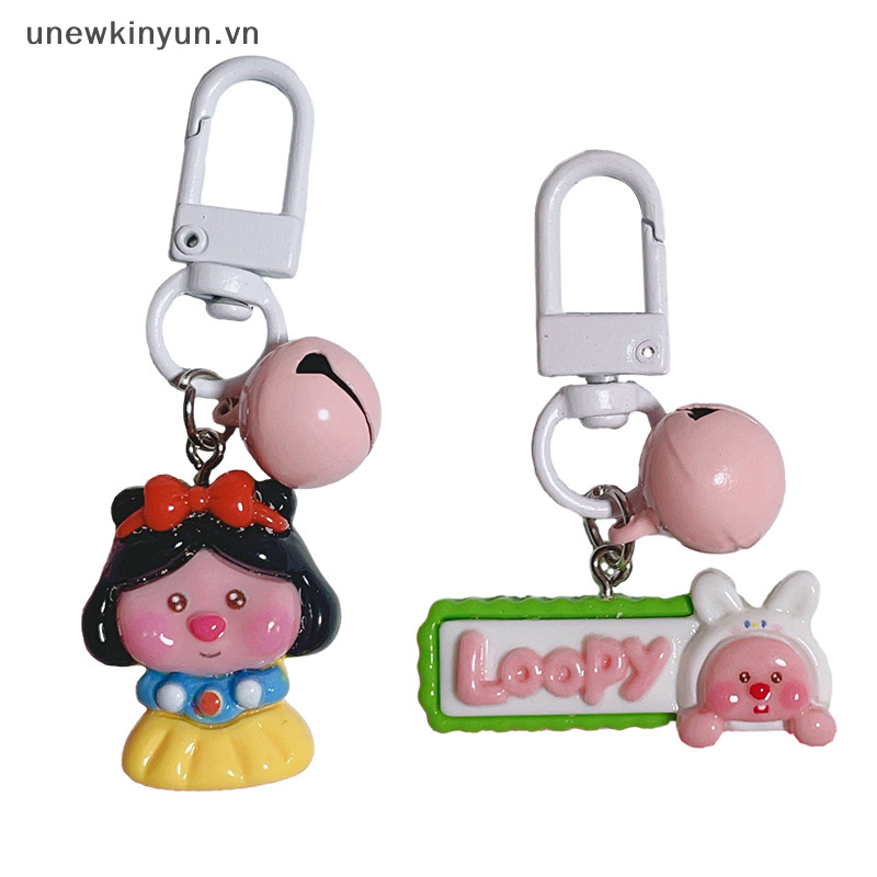 Uu Little Penguin Pororo Loopy Little Pink Anime Móc Khóa Hoạt Hình Dễ Thương Ba Lô Mặt Dây Chuyền Móc Khóa Móc Khóa VN