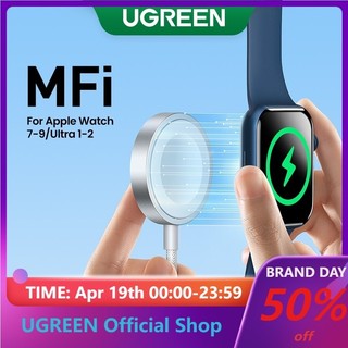 Ugreen Đế Sạc Từ Tính Không Dây mfi Cho apple watch 7-9 / ultra 1-2