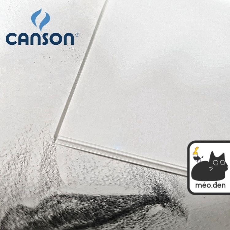 Giấy vẽ CANSON Hàn 110gsm vân ngang vẽ hình hoạ, chân dung - Họa Cụ Hakuart