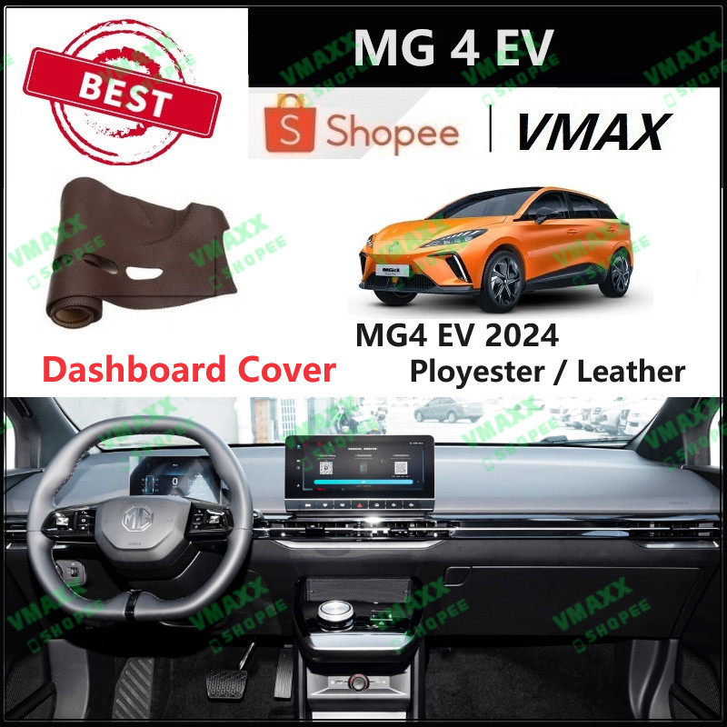 MG4 2024 EV Bảng Điều Khiển Bao Da Phụ Kiện Ô Tô Nội Thất Tấm Che Nắng Chống Trượt Thảm Phù Hợp Với 