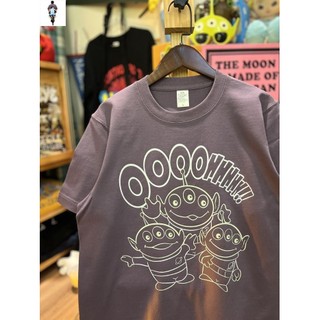 Áo Thun Nữ Mỹ Retro Dễ Thương Ba Mắt Người Ngoài Hành Tinh Cotton Nguyên Chất Cặp Đôi Tay Ngắn Mùa Hè Tay Ngắn