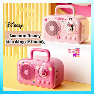 Loa Bluetooth Mini Disney C-270 Âm Thanh Hifi Chất Lượng Cao, Hình Gấu Dâu, Minnie Siêu Dễ Thương (METIC SHOP)