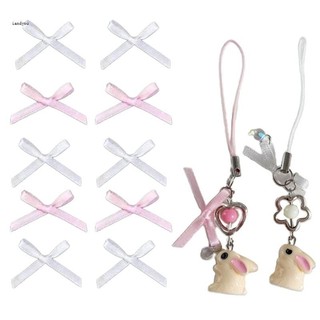 ✿ bộ 10 ruy băng nơ trái tim hoa thủ công trang trí thủ công diy phụ kiện
