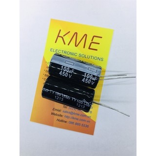 Tụ hóa 100uf 450v 18x35mm