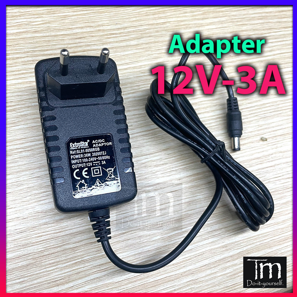 Nguồn Adapter AC-DC 12V 2-3A 36W