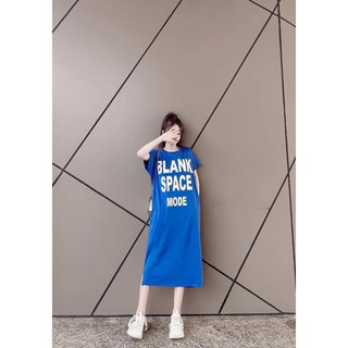 Đầm Suông BLANK Dáng Dài - Phong Cách Trẻ Trung, Năng Động TTDSA0012
