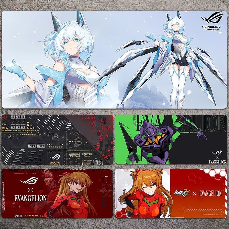 ROG EVA Kích thước lớn Anime Trò chơi Chuột Pad Bàn Pad
