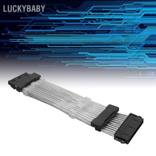 LUCKYBABY ARGB Nối Dài Tay Cáp 24PIN 5V 18AWG Lõi Dây Cắm Đồng Bộ Cho Máy Tính Để Bàn