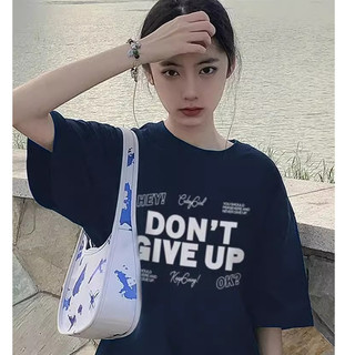XUANMO Local brand áo thun phông form rộng 100% cotton BIG SIZE Áo thun Cotton ngắn tay nguyên chất dành cho nữ 2024 Phong cách mới in hình dáng rộng