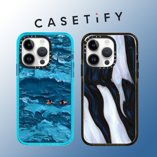 Casetify Waves bãi biển Vỏ điện thoại TPU họa tiết đá cẩm thạch cho iPhone 15 Pro Max 14 ProMax plus 13 12 12Pro 12PM 11 Vỏ bảo vệ điện thoại chống sốc Vỏ bảo vệ điện thoại di động