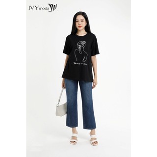 【COD】 Áo thun nữ Focus on you IVY moda MS 57M7759