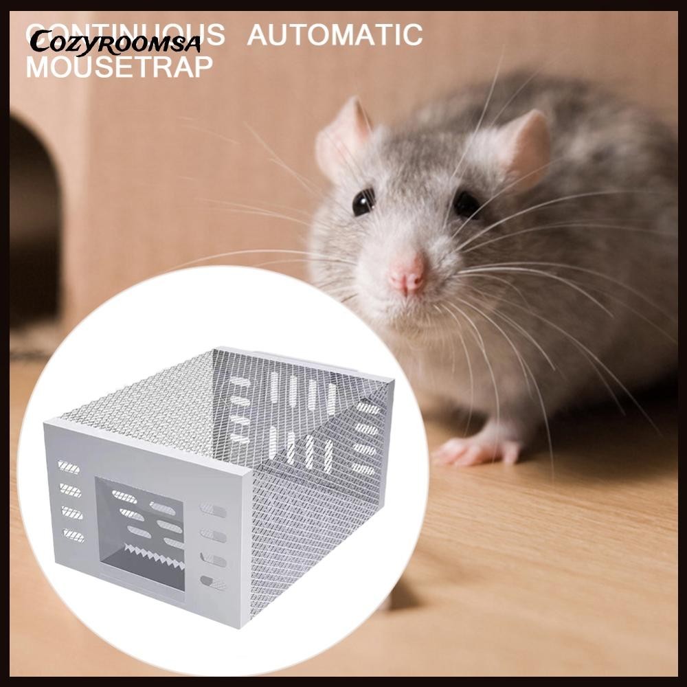 [Ấm cúngroomsa.vn] Bẫy chuột vô hại Bẫy lồng chuột không gian lớn Bẫy chuột tự động tại nhà không độc hại