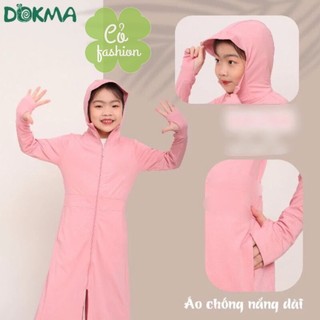 Aó chống nắng toàn thân cho bé dokma 2-10 tuổi cỏ fashion