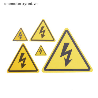 Metertryred 2 chiếc nguy hiểm điện áp cao cảnh báo nhãn an toàn ký decal dán vn