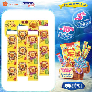 Kẹo Dẻo Chupa Chups gấu Panda và Cola (32 gói nhỏ 24g)