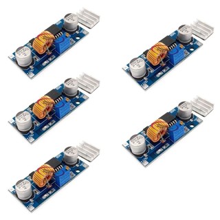 5 cái xl4015 dc mô-đun cấp nguồn 5a ổn định điện áp với tản nhiệt
