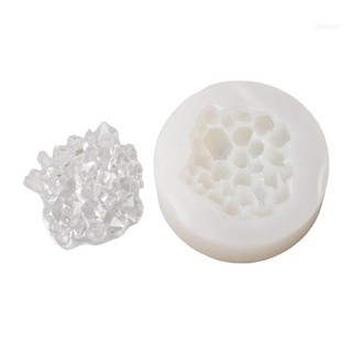 San * Cụm pha lê Nhựa Epoxy Khuôn thạch cao Xà phòng Khuôn silicon Đồ trang trí DIY Dụng cụ đúc