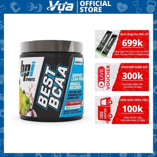 Bột BPI Sports - Best BCAA (30 lần dùng) - Hỗ trợ phục hồi cơ bắp, tăng sức mạnh và chất lượng Chính Hãng