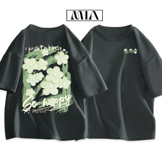 [HÀNG CAO CẤP] Áo Thun Nữ, Áo Phông  So Happy Chất Cotton Thoáng Mát Form Rộng Tay Lỡ Cho Nam Nữ