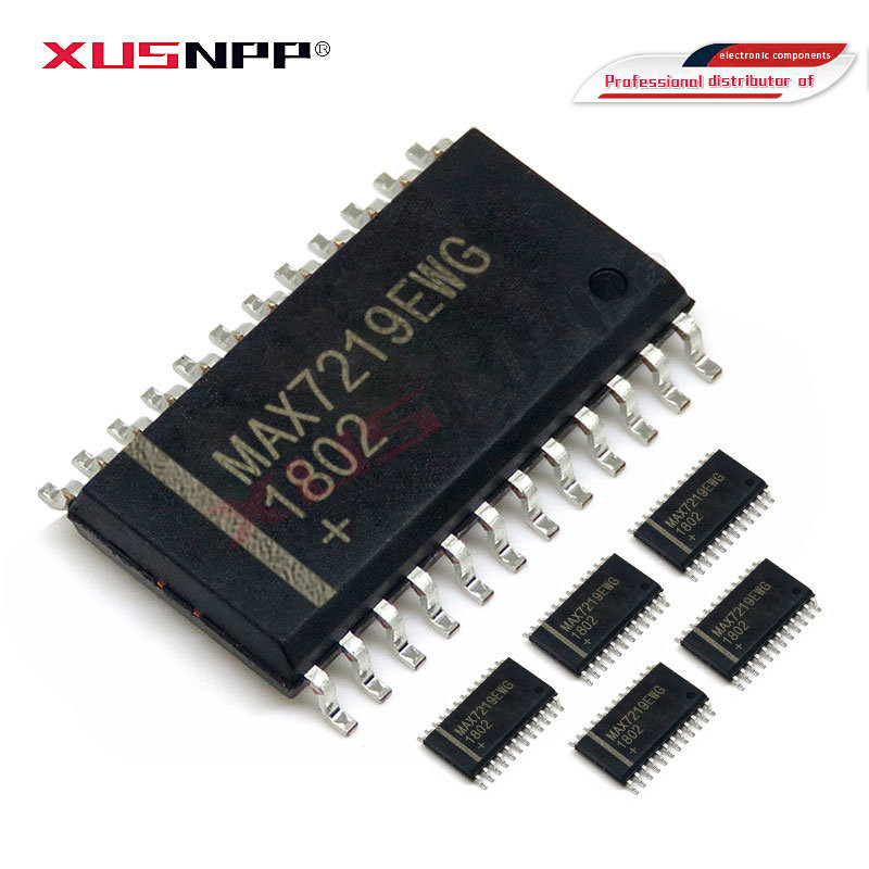 5 CÁI MAX7219EWG SOP24 MAX7219 SOP 7219EWG MAX7219CWG SOP-24 MAX7219CNG DIP-24 MAX7221CWG MAX7221 li