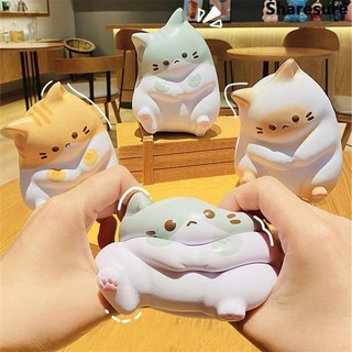 Mèo Mới Bóp Đồ Chơi Giảm Căng Thẳng PU Bóp Chống Căng Thẳng Bàn Đồ Trang Trí Đồ Chơi Giảm Hình Dạng Knead Phát Hành Căng Thẳng Đồ Chơi