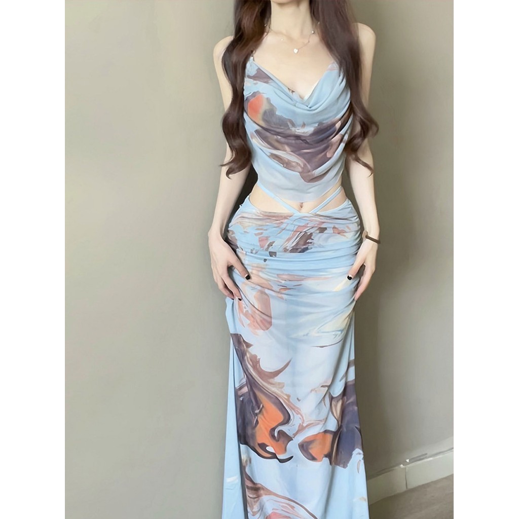 Đồ Bơi Nữ Gợi Cảm Váy Dài Bikini Ba Mảnh Phong Cách Hàn Quốc Thời Trang Đi Biển Kỳ Nghỉ Du Lịch Bộ Bikini | BigBuy360 - bigbuy360.vn