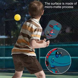 Vợt Pickleball Sợi Thủy Tinh Trẻ Em Pickleball Vợt Hoạt Hình Vui Nhộn In Hình Trẻ Em Pickleball Mái Chèo Sợi Nhẹ Vợt Cho Trẻ Em Quà Tặng Sinh Nhật Hoàn Hảo Pickleball