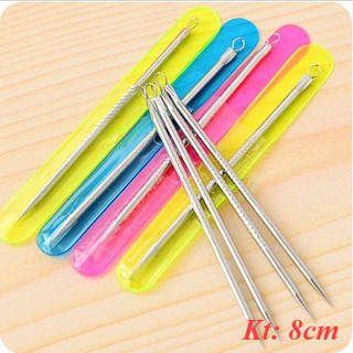 Que nặn mụn, cây nặn mụn 2 đầu bằng thép không gỉ