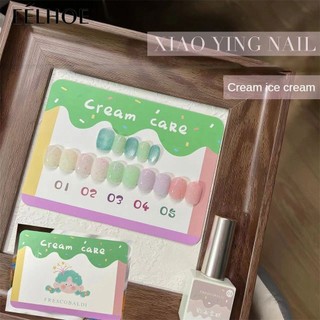 Bộ sơn móng tay 5 màu Kem gel Sơn móng tay Keo dán 10ml