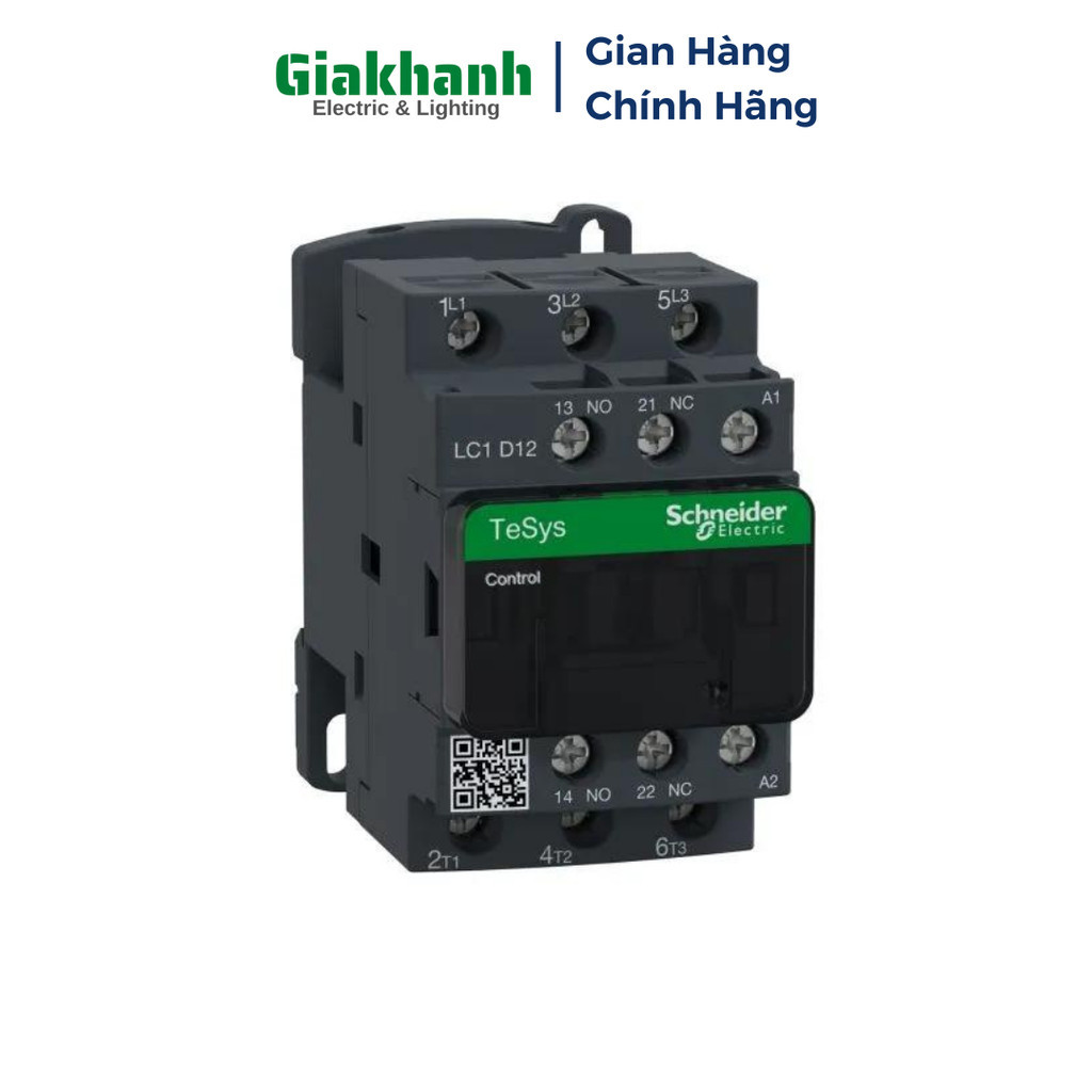 Khởi Động Từ – Contactor Schneider LC1D12M7 12A 1NO+1NC 220V