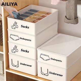 Hộp đựng chống bụi AILIYA với nhiều ngăn để sắp xếp đồ lót, tất và các vật dụng nhỏ - Hoàn hảo cho phòng ngủ, phòng khách và ô tô