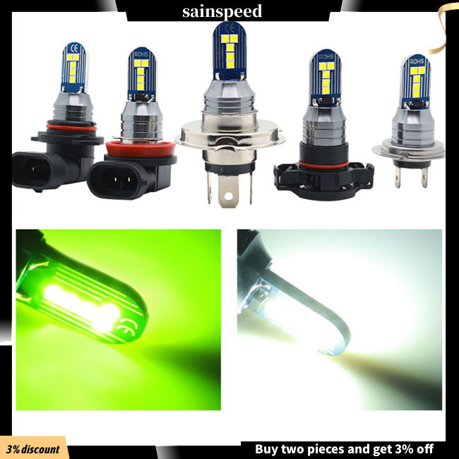 Bóng đèn LED sainspeed H11 H7 H16 Đèn pha xe máy ô tô Bóng đèn LED tạo kiểu