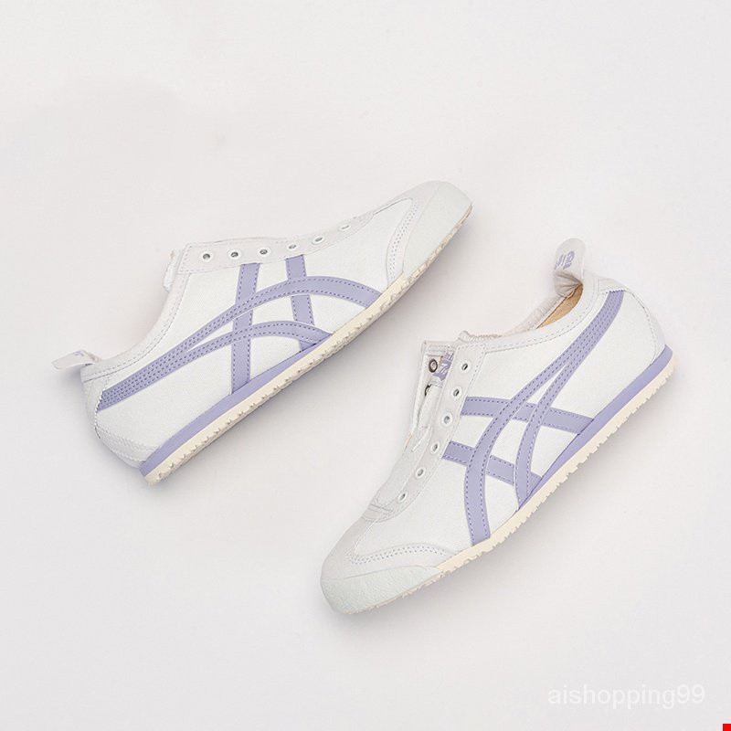 Onitsuka slip-on series Nam Giày Thể Thao Thường Ngày Cặp Đôi Giày Vải slip-on Nữ Giày lười