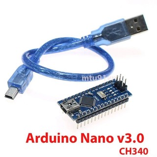 Arduino nano v3.0 ch340 có kèm cáp mini usb - atmega328p