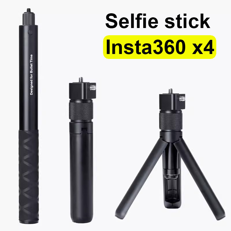 111cm Bullet Time Invisible Selfie Stick cho Insta360 X4 air / X5 x3 / ONE X2 / RS Phụ kiện gậy self