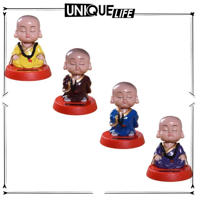 Bobble Head Xe Trang Trí Bàn Trung Tâm Phòng Học Lò Sưởi Tượng Monk