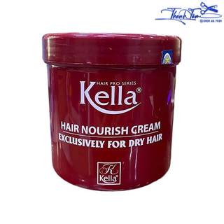 Hấp dầu ủ tóc KELLA - Hair Nourish Cream 500ml ( Hũ Đỏ ) 