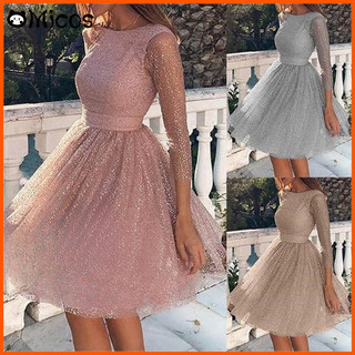 Đầm Ngắn Màu Hồng Phù Dâu Váy Đính Hạt Cổ Gợi Cảm Ren Ngọc Trai Tiệc Cưới Áo Choàng Tốt Nghiệp Ký Ức Ngọt Ngào