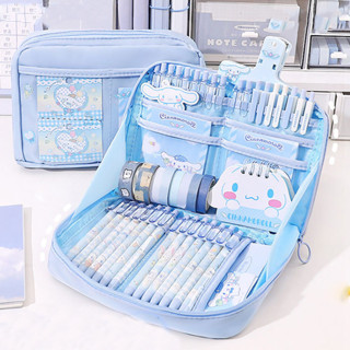 Hộp đựng bút chì trong suốt 12 lớp Sanrio Giai điệu Kuromi Cinnamoroll Hộp đựng bút chì Sinh viên Văn phòng phẩm Lưu trữ Đồ dùng học tập