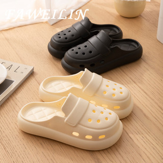 FAWEILIN  dép cross đế cao dép nữ dép đi biển Chống Trượt Chống thấm nước Thoải mái Năng động Thoáng khí FYT2450C36 19Z240511