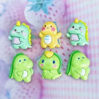 Đáng Yêu Sáng Khủng Long Quái Vật Cros DIY Charm Phụ Kiện Giày Thích Hợp Cho Giày Đi Biển Và Dép