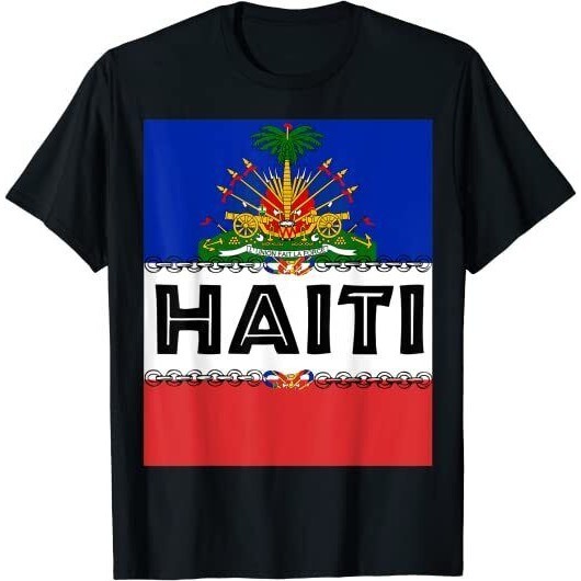 Áo thun thiết kế ngày cờ Haiti cho Haiti Áo thun tuyệt vời