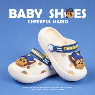 Cheerful Mario dép cross cho bé(13-19cm) paw patrol Nhà Chống Trơn Trượt Dép Sandal  Cho Bé