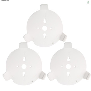 Giá đỡ treo tường Toxicla01FLV cho hệ thống WiFi lưới toàn dải TP Link Deco M5 / P7, giá đỡ chắc chắn cho bộ định tuyến Deco M5 / P7 tiết kiệm không gian Giá treo tường bộ định tuyến TP Link, màu trắng, 3 gói