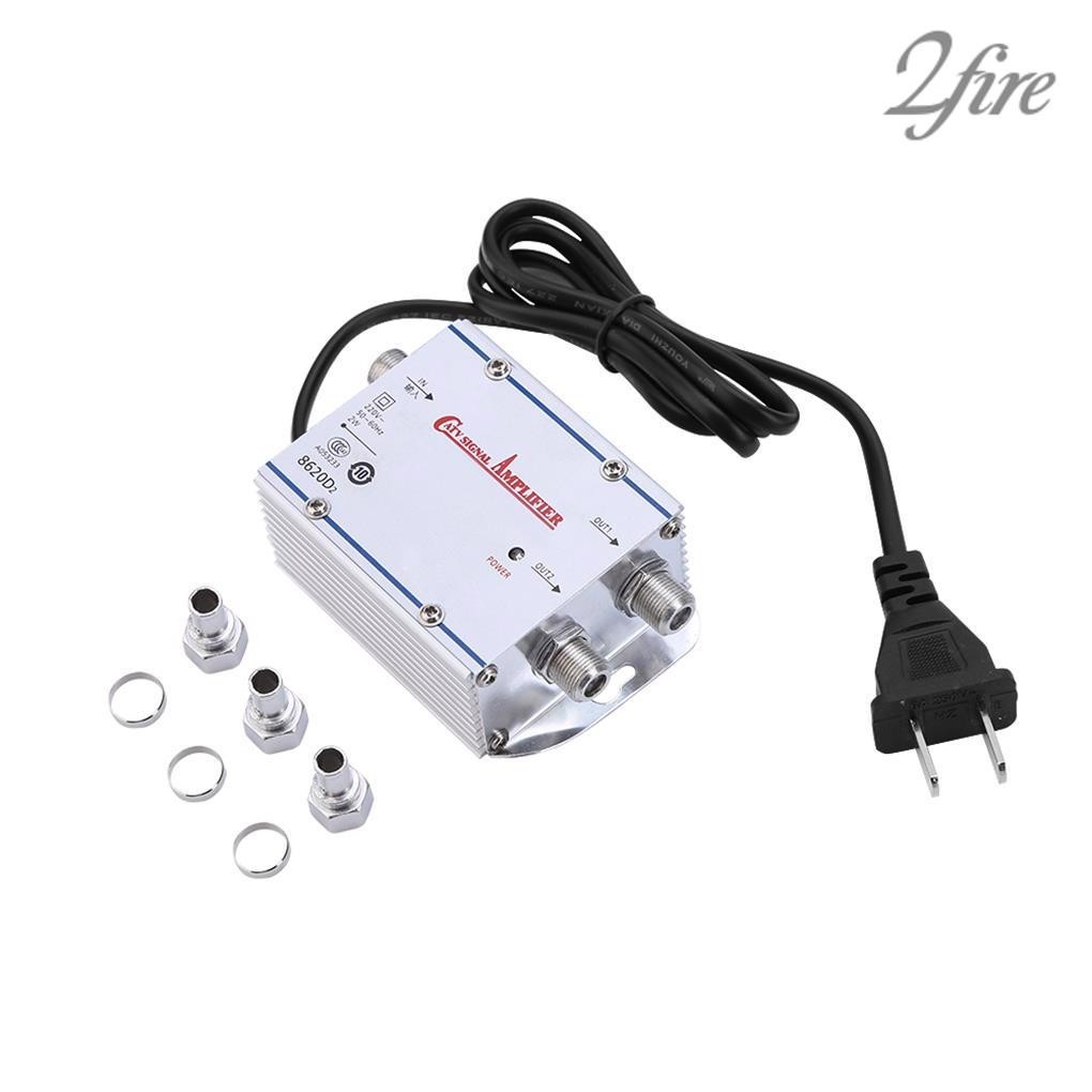 < 2fire > Bộ chia tín hiệu CATV 2 chiều tiêu chuẩn AC 220V Bộ hỗ trợ bộ khuếch đại Video